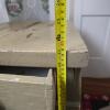 Primitive Single Drawer Painted Side Table - 7