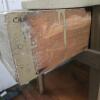 Primitive Single Drawer Painted Side Table - 8