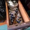 Singer Model 27 Treadle Sewing Machine in Oak Cabinet - 9