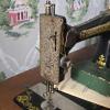 Singer Model 27 Treadle Sewing Machine in Oak Cabinet - 14