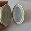 Limoges France Porcelain Floral Egg Trinket Box - 2