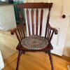 Windsor-Style Wooden Armchair - 2