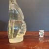 Large Glass Owl and Small Owl Figurine - 4