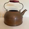 Copper-Tone Teapot and Small Cauldron - 3