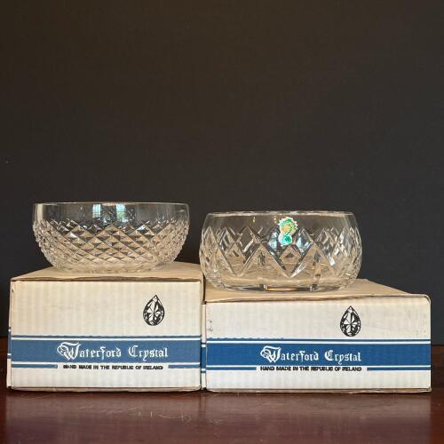 Pair of Vintage Waterford Crystal Bowls