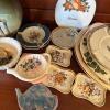 Assorted Ceramic Plates, Dishes, & Vase - 2