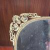 Ornate Oval Vanity Mirror Tray & Plastic Vanity Set - 3
