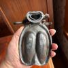 Jockey on Horse Cast Metal Horseshoe Ashtray - 4
