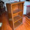 Small Wooden Bookcase With Turned Columns - 2