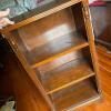 Small Wooden Bookcase With Turned Columns - 6