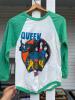 Queen "The Game Tour" 1980 Raglan Concert Shirt - 3
