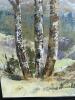 Landscape Painting Maine Mountains by C. Branson 1987 - 3