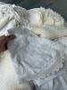 Assorted White Coverlets and Throws in Classic and Lace Styles - 4