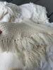 Assorted White Coverlets and Throws in Classic and Lace Styles - 5