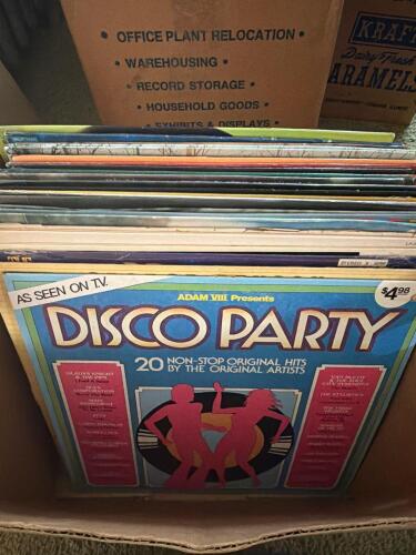 Assorted Vintage Vinyl Records