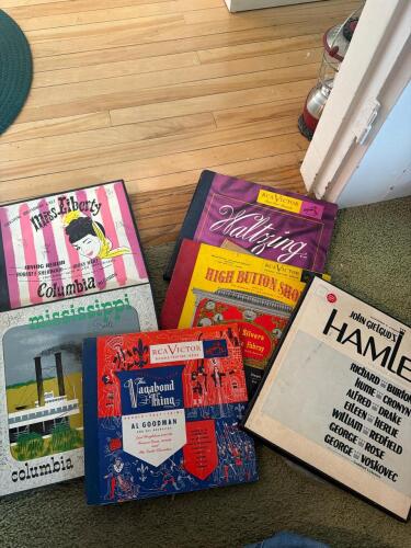 Vintage Broadway and Classical Vinyl Record Albums Lot