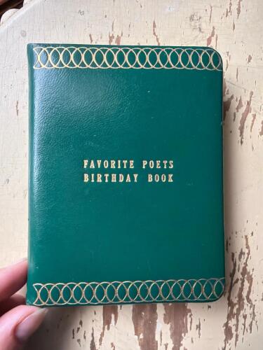 Favorite Poets Birthday Book with Quotations