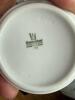 Bareuther Waldsassen Bavaria Germany Porcelain Mugs, Floral Motif - Set of 9 - 3