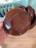 Mid-Century Modern Style Wooden Bowls and Salad Plates - 3