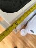 GE White Electric Range with Glass Cooktop - Like New! - 10