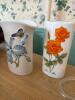 Porcelain Pitchers And Glass Bud Vases - 3