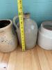 Stoneware Crocks and Jug in Rustic Style - 6