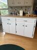 Custom Built KitchenIsland With Butcher Block Top on Wheels - 2