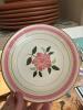 Stangl Pottery Wild Rose Cups, Saucers, Bowls, Plates, and Creamer - 3