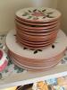 Stangl Pottery Wild Rose Cups, Saucers, Bowls, Plates, and Creamer - 4