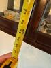 Wall-Mounted Pediment-Top China Display Cabinet with Teacups - 6