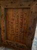 Antique Wooden Shipping for Crate Fisher & Co. Fine Candies with Other Rustic Crates - 3