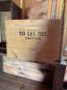 Antique Wooden Shipping for Crate Fisher & Co. Fine Candies with Other Rustic Crates - 6