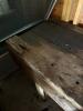 Antique Heavy Timber Workbench from Original French Family Farm in Bedford - 6