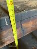Antique Heavy Timber Workbench from Original French Family Farm in Bedford - 7