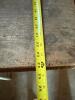 Antique Heavy Timber Workbench from Original French Family Farm in Bedford - 9