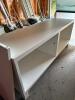 IKEA BEST&Aring; White Media Console with Open Shelves