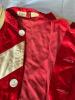 Leon Meyer Red and Gold Jockey Silks and Cap - 2