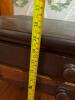 Antique-Style Drop-Leaf Side Table with Turned Legs - 3