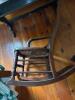 Victorian-Style Cane Seat Rocking Chair - 3