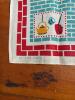 Framed Cross Stitch Embroideries and Linen Tea Towels - 4