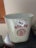 Beaver College Metal Wastebasket - 3
