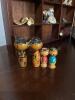 Miniature Animal Figurines Collection in Display Case - 6