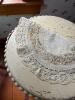 Painted Wicker Accent Table in Victorian-Style - 3
