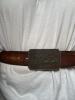 Wells Fargo and Company Belt with Embossed Buckle - 4