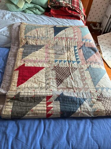Patchwork Quilt in Traditional American Style