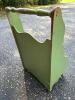 Painted Wood Letter Rack with Scalloped Sides - 2