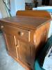 Country-Style Wooden Cabinet with Drawer and Paneled Doors - 2
