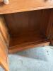 Country-Style Wooden Cabinet with Drawer and Paneled Doors - 6