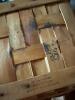 Pair of Longaberger Woven Baskets with Rustic Crate Basket - 3
