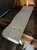 Curved White Marble Tabletop Piece